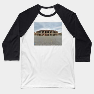 Verona Arena amphitheatre view Baseball T-Shirt